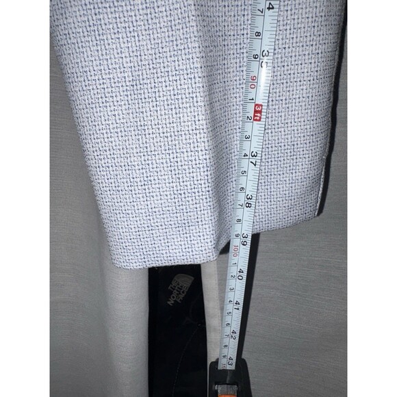 NWT Talbots Women’s Dress Pants Size 8 White And Blue - Picture 6 of 11